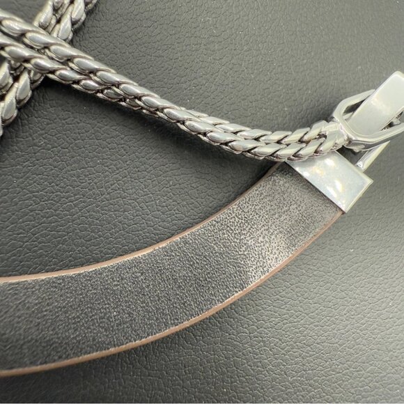 Stella & Dot KEEP Collective Reversible Leather Necklace - Picture 12 of 13